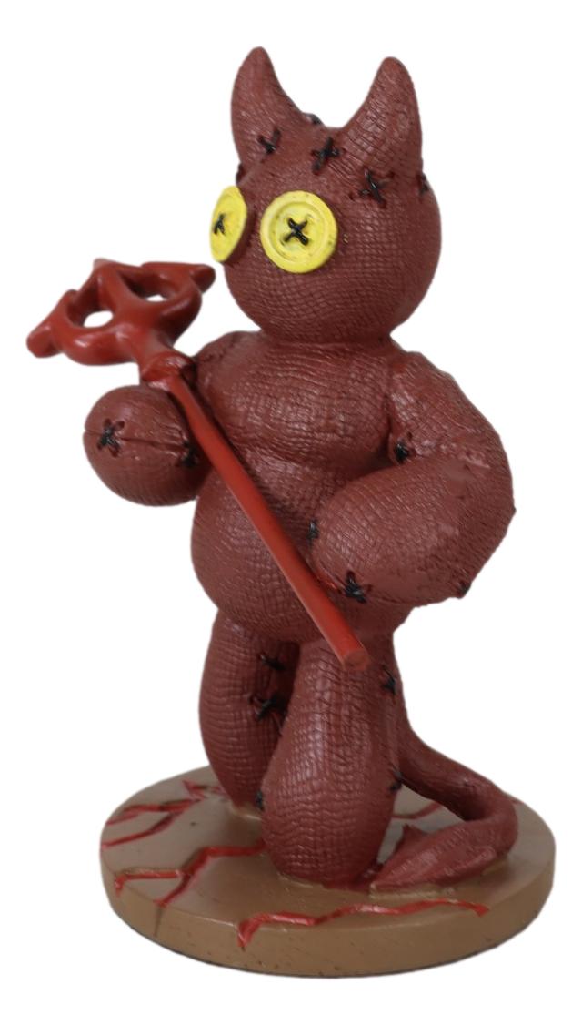 Pinheadz Voodoo Monster Devil with Pitchfork Halloween Horror Villain Figurine