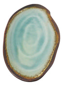 Pack Of 3 Green Midori Kannyu Porcelain Oblong Shaped 12" L Serving Platters