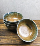 Set Of 4 Japanese Sunaji Kairagi Porcelain Medium Pasta Rice Soup Bowls 32oz