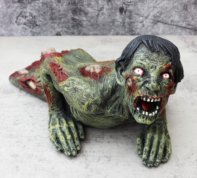 Ebros Zombie Walking Undead Severed Body Peeling Flesh Figurine Door Stopper