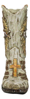 Western Spike Nail Ichthys Fish Crown Of Thorns Jesus Cowboy Boot Money Bank