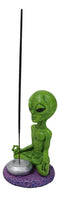 UFO Outer Space Extra Terrestrial Roswell Alien Yoga Meditation Incense Burner