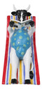 Cow Parade Ocean Beach Getaway Sunbather Cow Reading Book Collector's Figurine