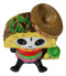 Furrybones Pancho The Taco King with Sombrero And Nachos Furry Bone Figurine