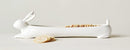 Pack Of 2 Bunny Rabbit White Ceramic Serving Platter Plate Cracker Dish Trays