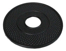 Round Hobnails Pattern Cast Iron Metal Tetsubin Teapot Trivet Stand 5"D