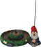 Gnaughty Pot High Smoking Gnome Zen Meditation Cone And Stick Incense Burner