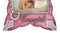 Western Cowgirl Pink Faux Leather Horseshoe Picture Frame Wall Or Easel 4"X6"