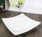 Set Of 6 Yukino Hana Snowflakes Square Appetizer Dessert Salad Ceramic Plates