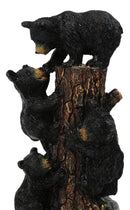 Cabin Companion Tree Climber Black Bear Figurine Cub Bears Forest Tree Wildlife