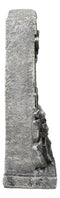 Ossuary Gothic Skulls Death Moths Graveyard Mortuary RIP Tombstone Figurine