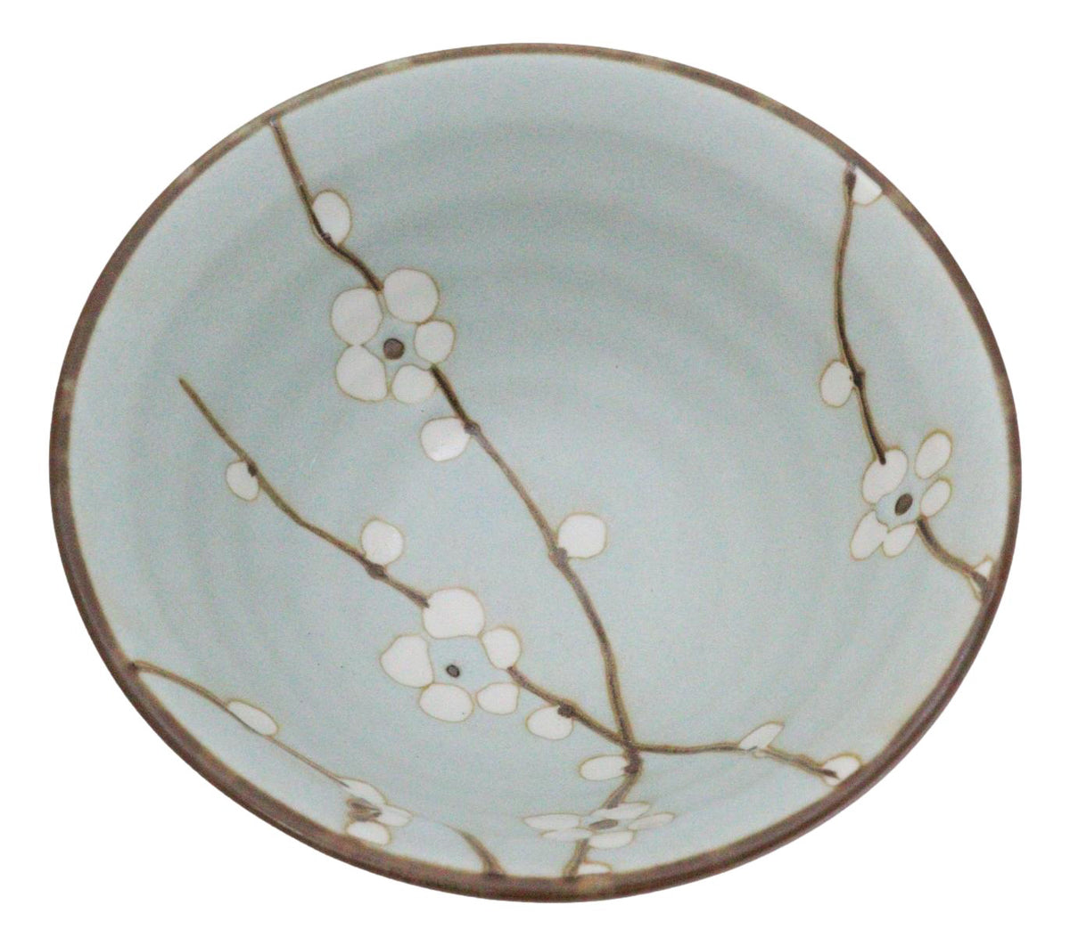 Made In Japan Ceramic Soushun Sakura Cherry Blossoms Rice Soup Bowls Set 12oz