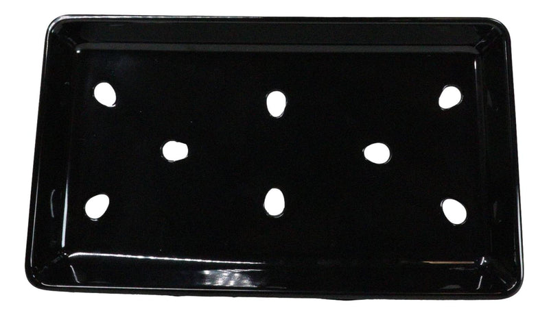 Pack Of 12 White Neta Zara Sushi Case Sashimi Plates With Drip Holes 8" By 3.75"