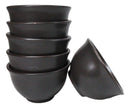 Pack Of 6 Crackle Green Midori Kannyu Ceramic Small Appetizer Rice Bowls 10oz