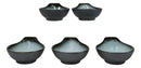 Pack Of 5 Blue Sky Stars Seikai Small Ponzu Miso Soup Bowls With Handle 5oz