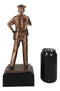 Ebros Police Man Officer Cop in Uniform Statue with Trophy Base 12" H