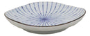 Pack Of 6 Fubuki Tokusa Made In Japan Round Flair Appetizer Shallow Bowls Plates