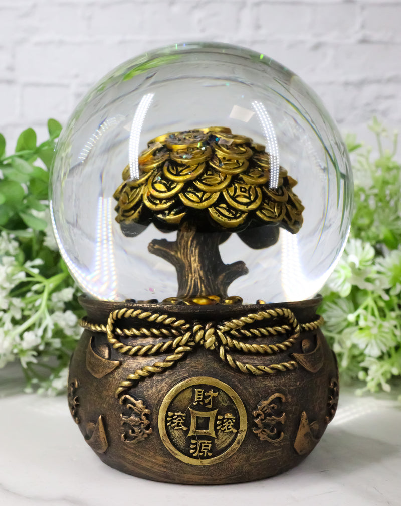 golden money tree feng shui Feng Shui Golden Money Tree of Prosperity Wealth Fortune And Luck Wate– Ebros Gift