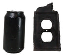 Set of 2 Rustic Forest Black Bears Climbing Tree Double Receptacle Outlet Covers