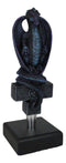 Medieval Fantasy Midnight Bahamut Blue Dragon Novelty Beer Tap Handle Figurine