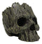 Mythical Greenman Tree Ent Skull Resin Bowl Garden Planter Figurine 7"Long