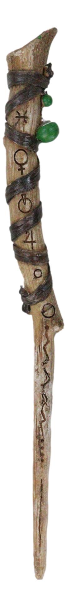 Magic Rune Sacred Symbols Talisman Cosplay Wand 13" Accessory Costume Prop