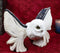 Arctic Magic White Snow Owl Flapping Its Pentagram Spellbook Wings Figurine