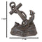 Cast Iron Nautical Ocean Marine Ship Anchor Decorative Paperweight Sculpture