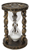 Wicca Yoga Metaphysical Sacred Spiral Goddess Shaman Triple Moon Sand Timer