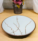 Made In Japan Ceramic Soushun Sakura Cherry Blossoms Large Dinner Plates 11"D