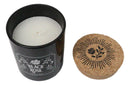 Wicca Midnight Ritual Black Rose Twilight Blush Pillar Candle Home Fragrance