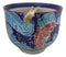 Auspicious Red Koi Fishes In Blue Waters Donburi Ramen Bowl With Chopsticks Set