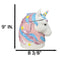 Sacred Purity White Unicorn With Rainbow Mane Horn Ceramic Cookie Jar Figurine