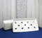 Pack Of 6 Ceramic White Neta Zara Sushi Case Plates With Drip Holes 8" By 4"