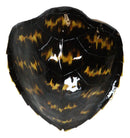 Large Nautical Marine Black Tone Faux Hawksbill Turtle Shell Replica Wall Decor