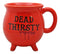 Wicca Magic Red Dead Thirsty Bloody Cauldron Ceramic Mug With Handle 16oz