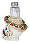 Day Of The Dead Sugar Skulls Roses And Sombrero Hat Salt & Pepper Shakers Holder