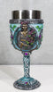 Wicca Triple Moon Goddess Maiden Mother Crone Witchcraft Wine Goblet Chalice 5oz