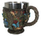 Wicca Green Mother Earth Goddess Millennial Gaia With Flora And Fauna Teacup Mug
