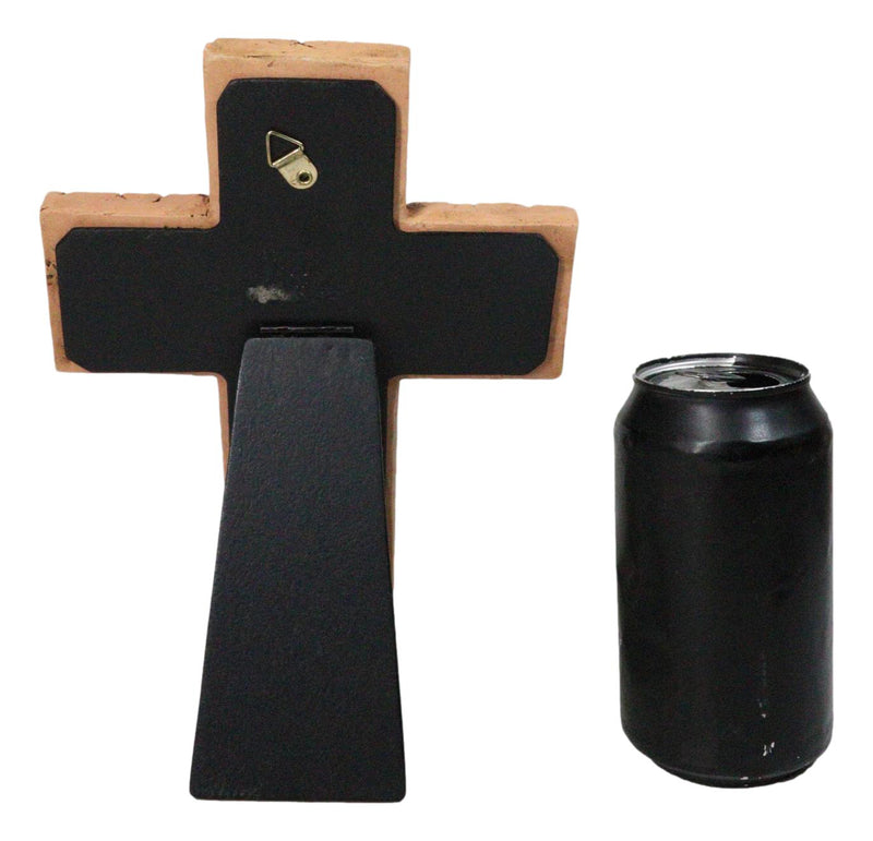 Rustic Inspirational Tuscany Vintage Love Joy Hope Faith Layered Wall Cross