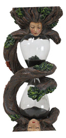 Forest Spirit Tree Lady Greenwoman Ent Gaia Spiraling Branch Sandtimer Figurine