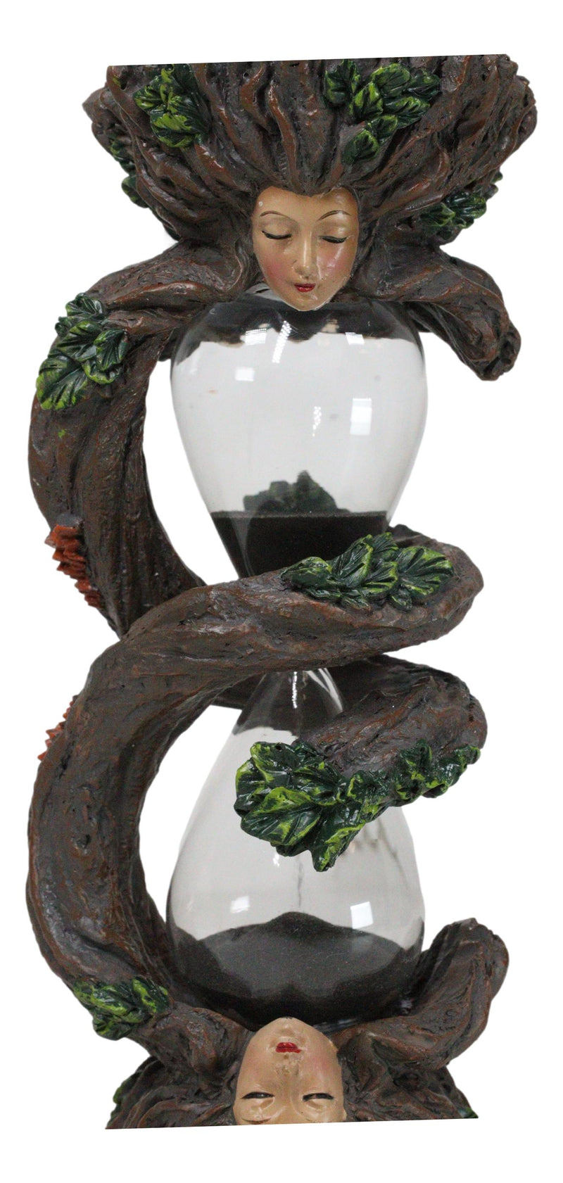 Forest Spirit Tree Lady Greenwoman Ent Gaia Spiraling Branch Sandtimer Figurine