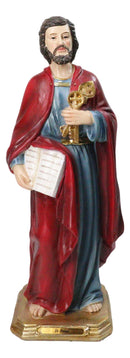 Apostle Disciple Of Jesus Saint Peter Holding Key of Heaven Figurine 12" Series