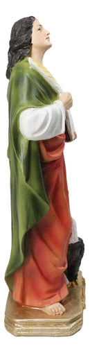 Apostle Disciple Of Jesus Saint John The Evangelist with Eagle Figurine 12"H