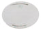 Set Of 6 Yukino Hana Snowflakes Melamine Appetizer Dessert Salad Round Plates 7"
