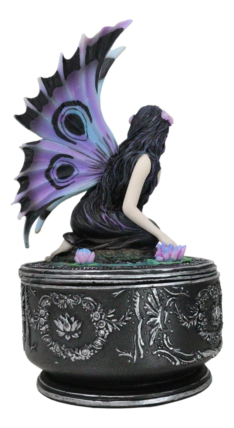 Fantasy Water Nymph Naiad Gothic Fairy Fae Secret Elemental Jewelry Decorative Box