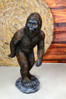 Forest Mythical Creature Sasquatch Bigfoot Cryptid Ape Standing Figurine 9"H - Ebros Gift