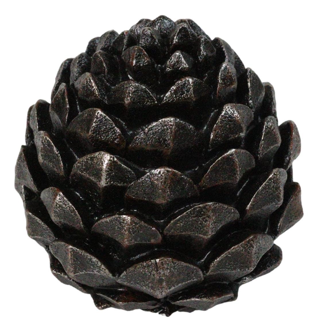 Cozy Pines Rustic Pinecone Figurine Small Woodland Pine Cone Tabletop Decor
