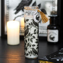 Pack of 2 Mystic Raven Deadly Nightshade Scented Tube Candles in Glass Jars 8"H