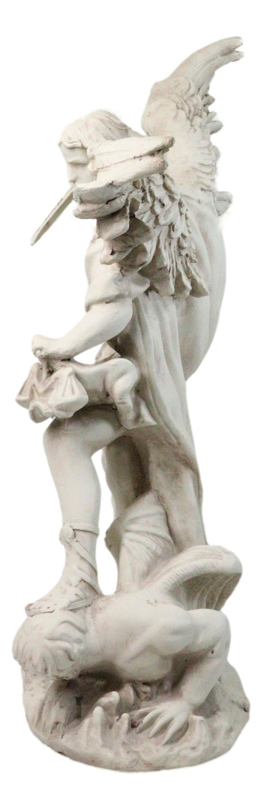 Catholic Church Archangel Saint Michael With Sword Large Outdoor Statue 24"H - Ebros Gift